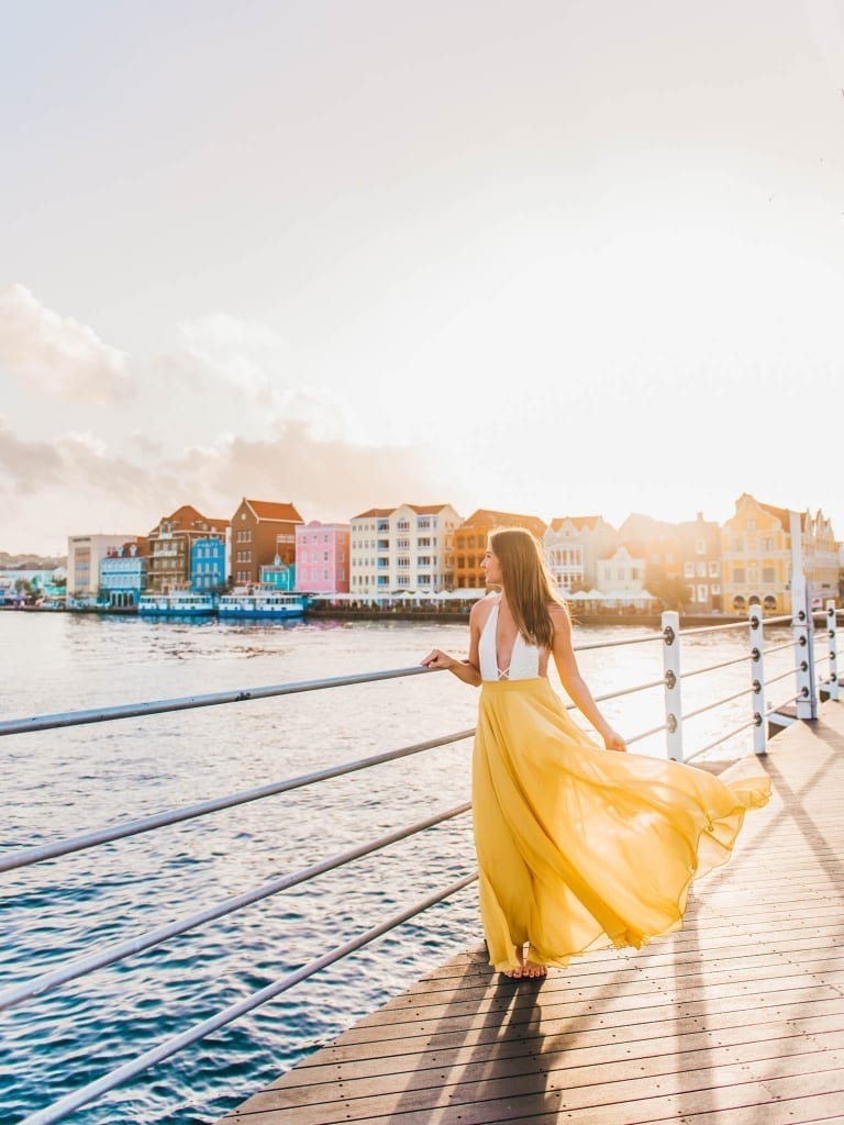 Queen Emma Bridge Curacao Willemstad Curacao