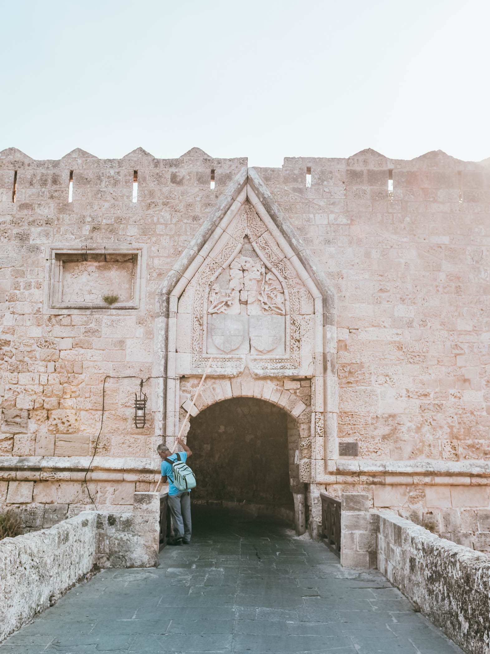 Medieval Rhodes City Gate Medieval Rhodes City Gate