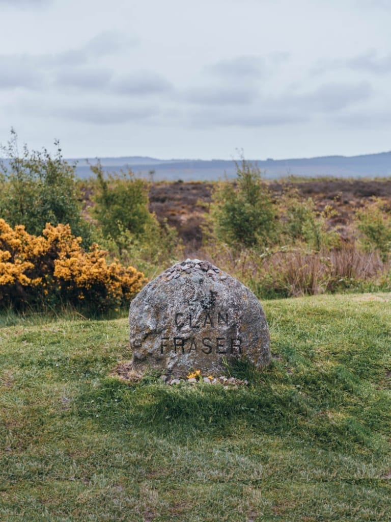 Culloden Battlefield Outlander sites scotland